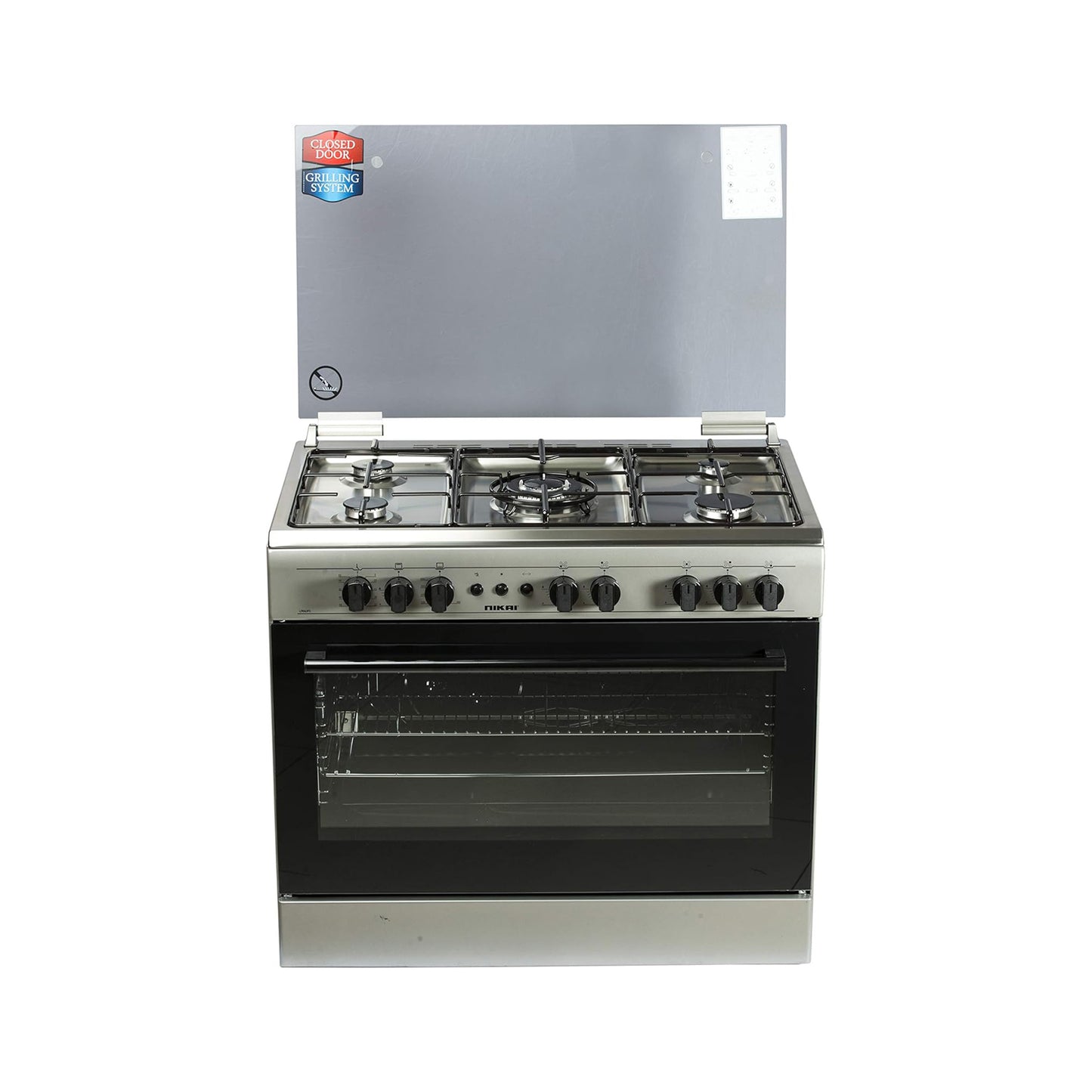Nikai 90x60cm 5 Burner Freestanding Gas Cooker, U9063FS