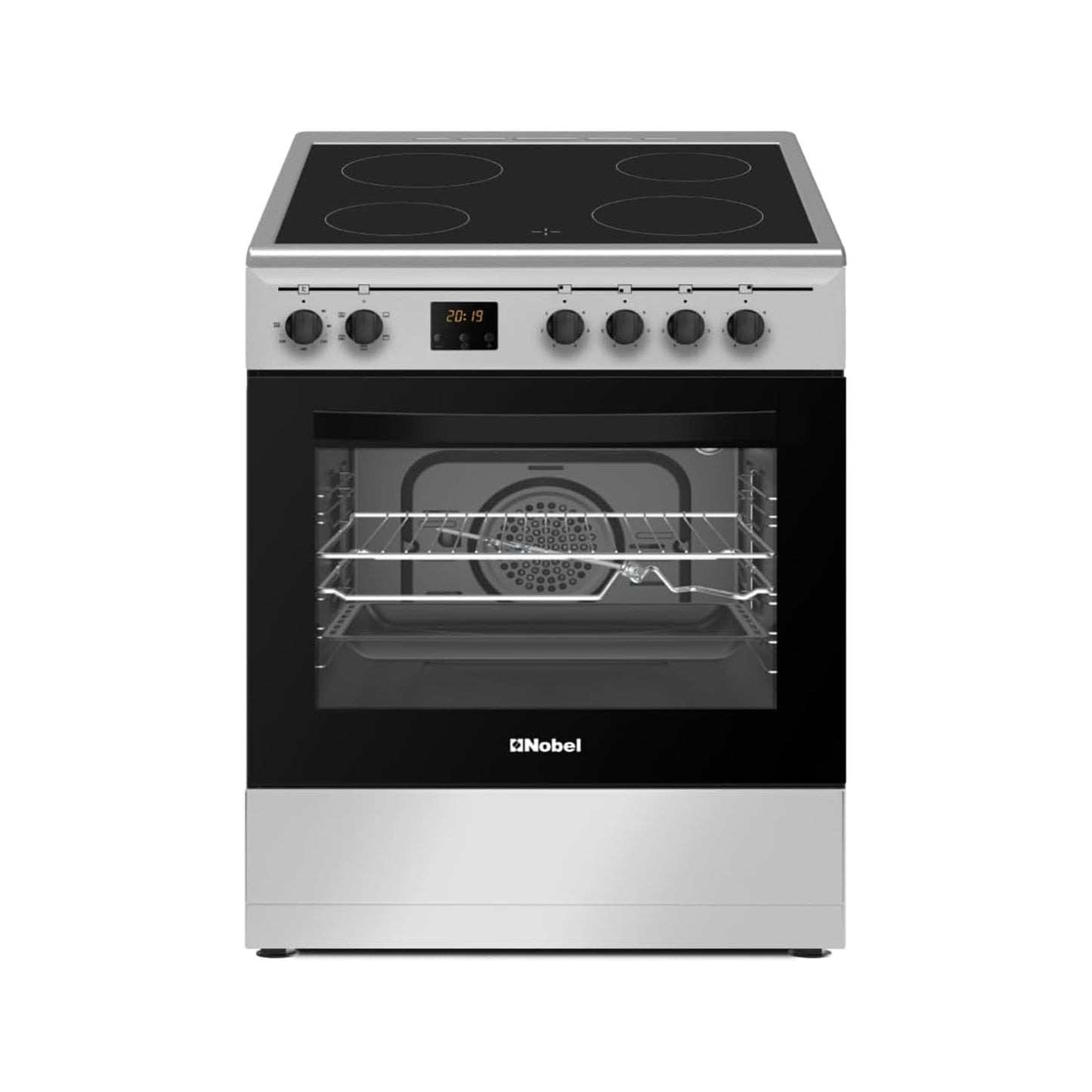 Nobel 60 x 60 Ceramic Cooker with Electric Grill & Oven, NGC60VTC