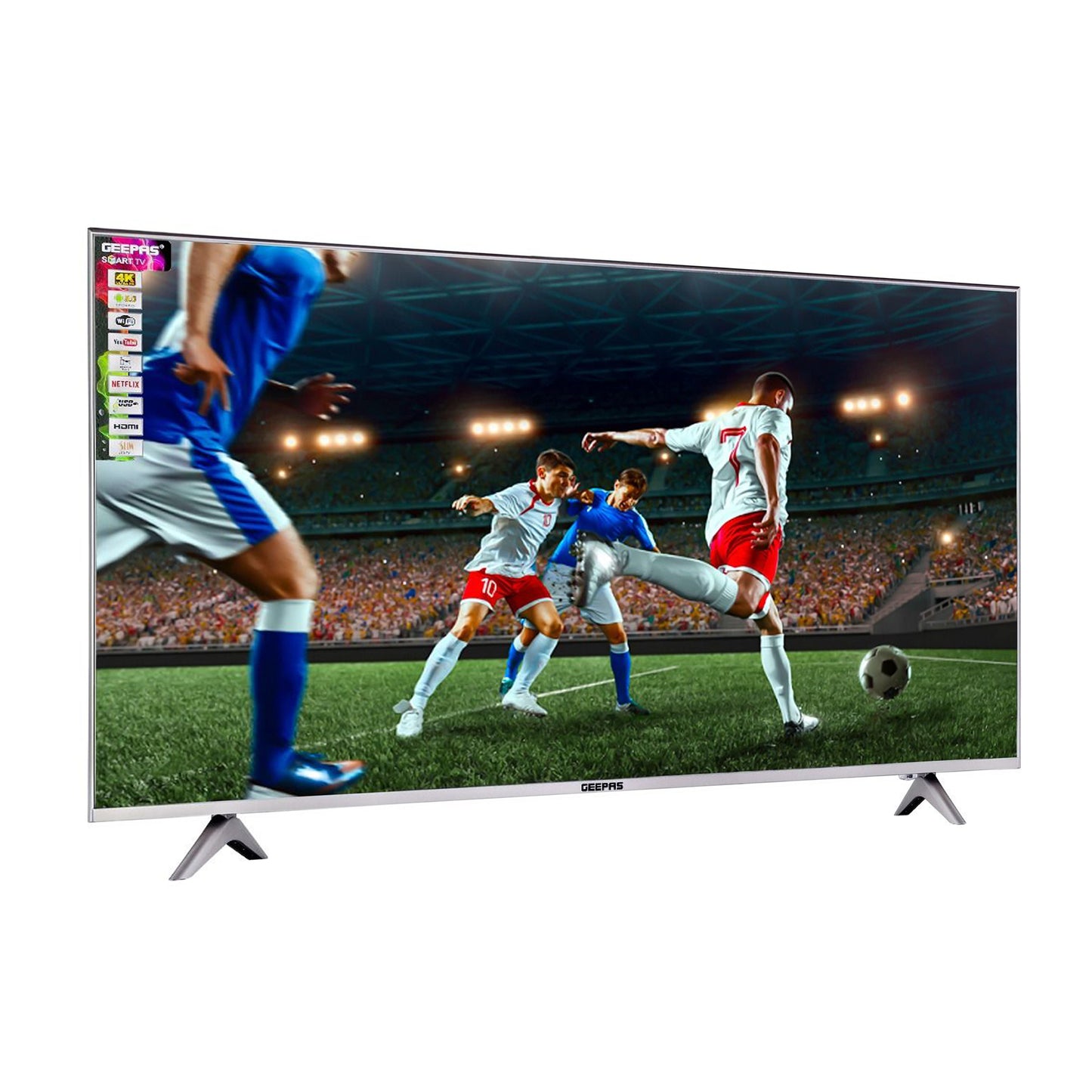 Geepas 50 inch Smart TV - 4K, GLED5023SXUHD
