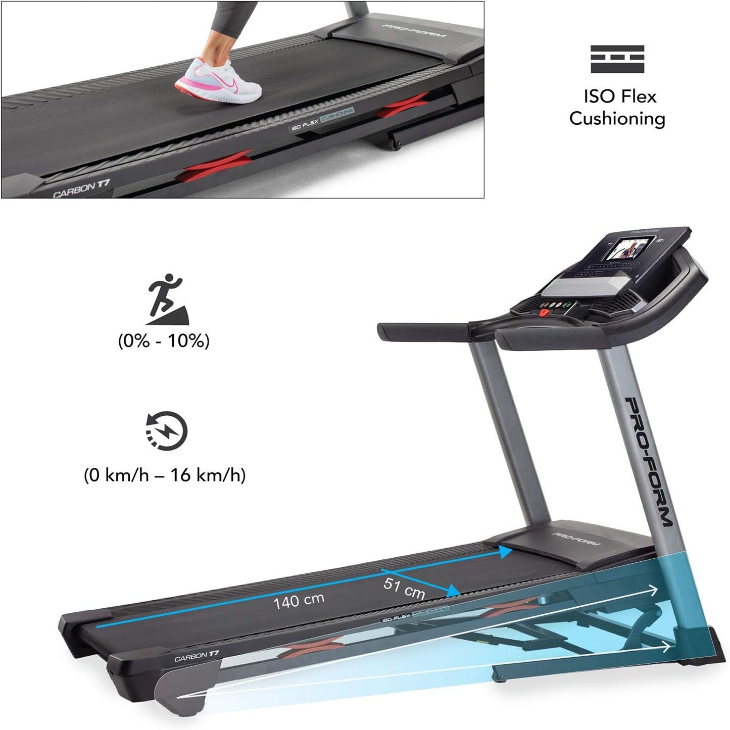 Proform Carbon T7 Treadmill, PFTL87720 INT