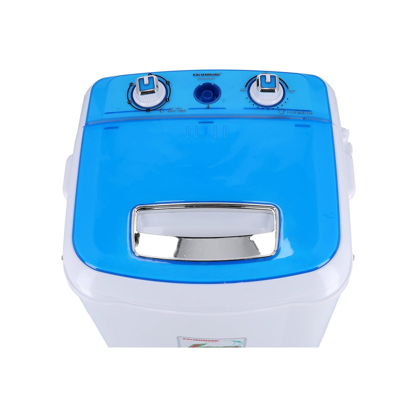 Olsenmark 3.8KG Semi Automatic Washing Machine, OMSWM550S
