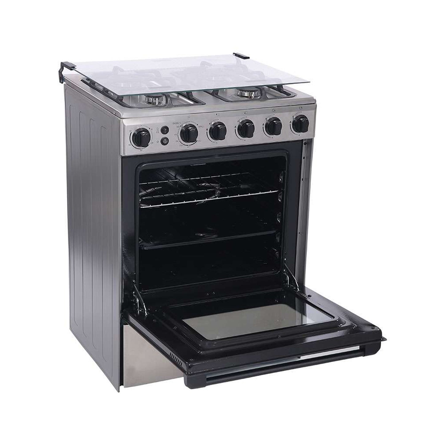 Midea 60X60 4 Burner Gas Cooking Range, BME62058-FDD-D