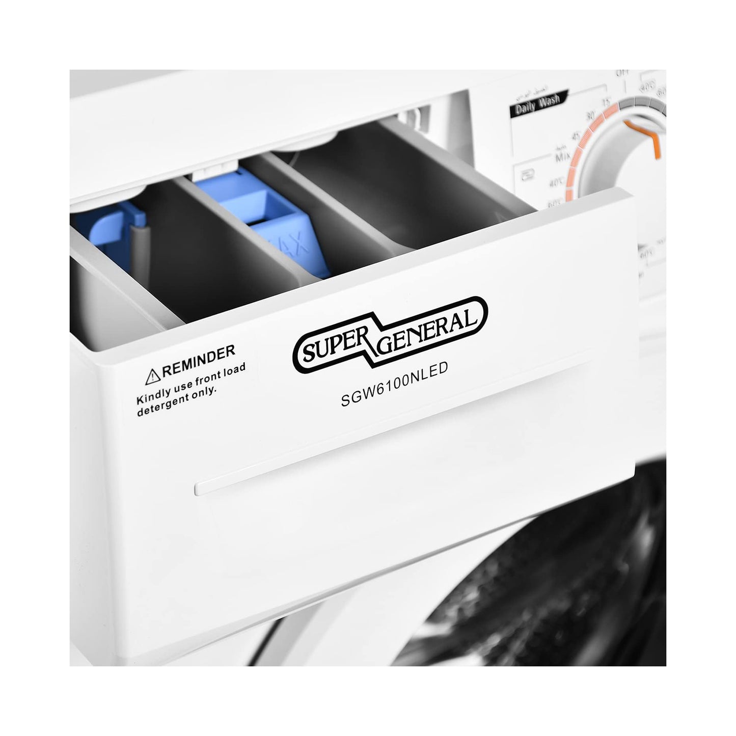 Super General 6KG Fully Automatic Washing Machine, SGW6100NLED