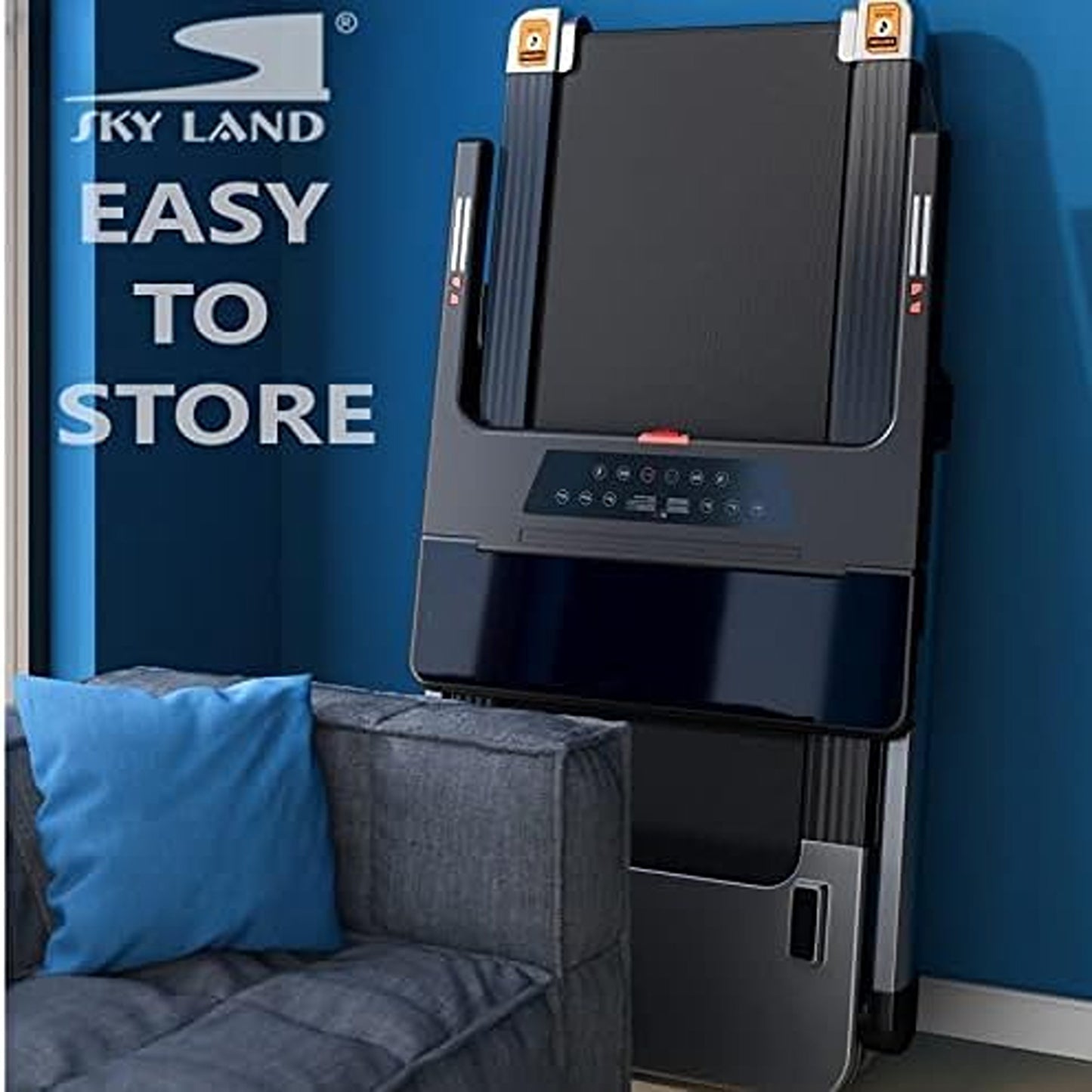 Sky Land Fitness 4.0HP Portable Compact Treadmill, EM-1286