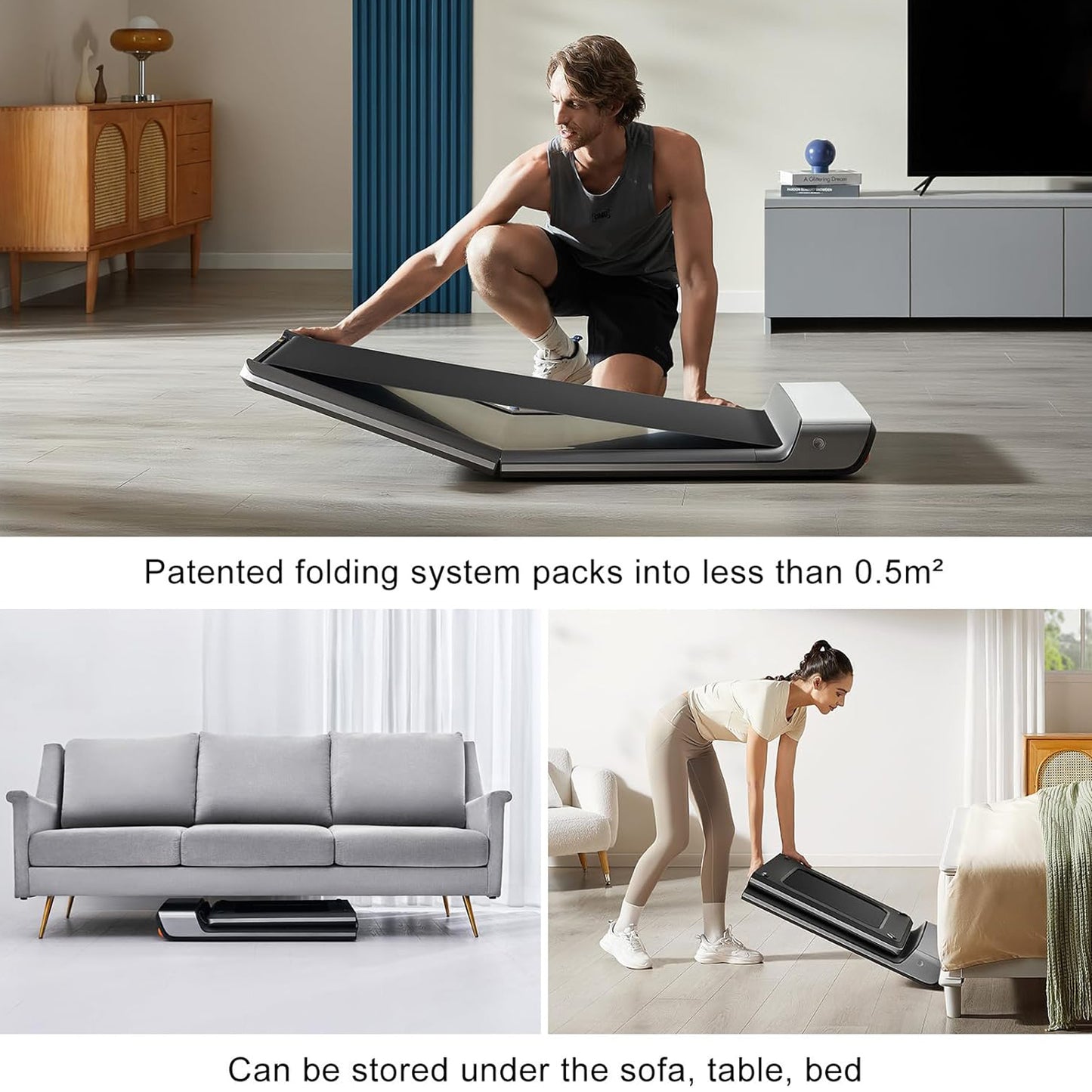 KingSmith WalkingPad P1 Folding Treadmill, WPP1F