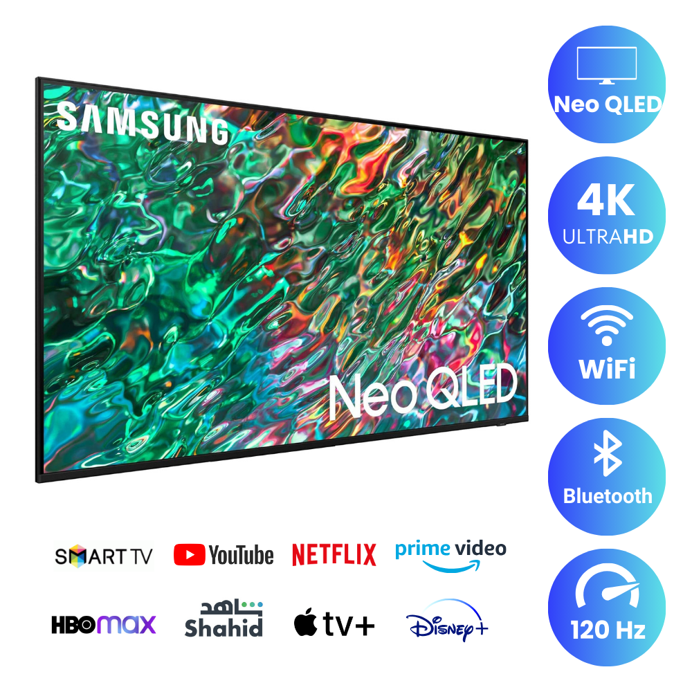 Samsung 65 inch Smart Neo QLED TV - 4K - 120Hz, 65QN90B