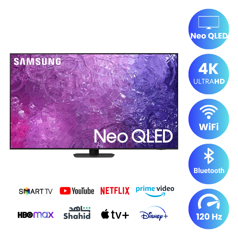 Samsung 65 inch Smart Neo QLED TV - 4K, 65QN90C