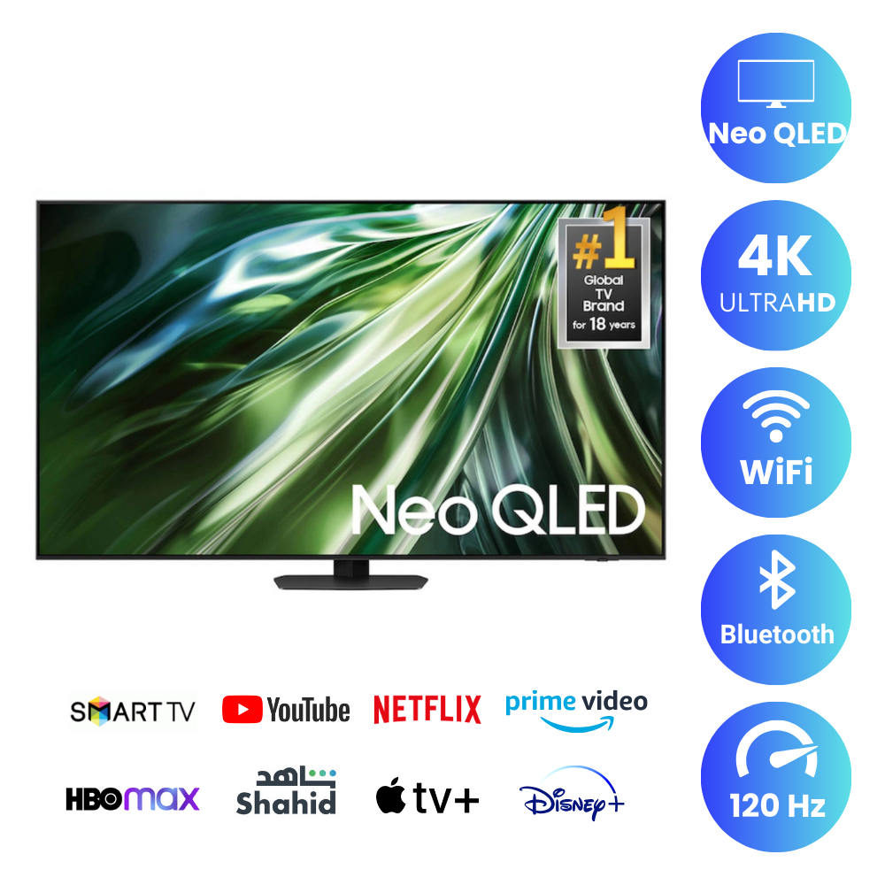 Samsung 98 inch Smart Neo QLED TV - 4K, 98QN90D