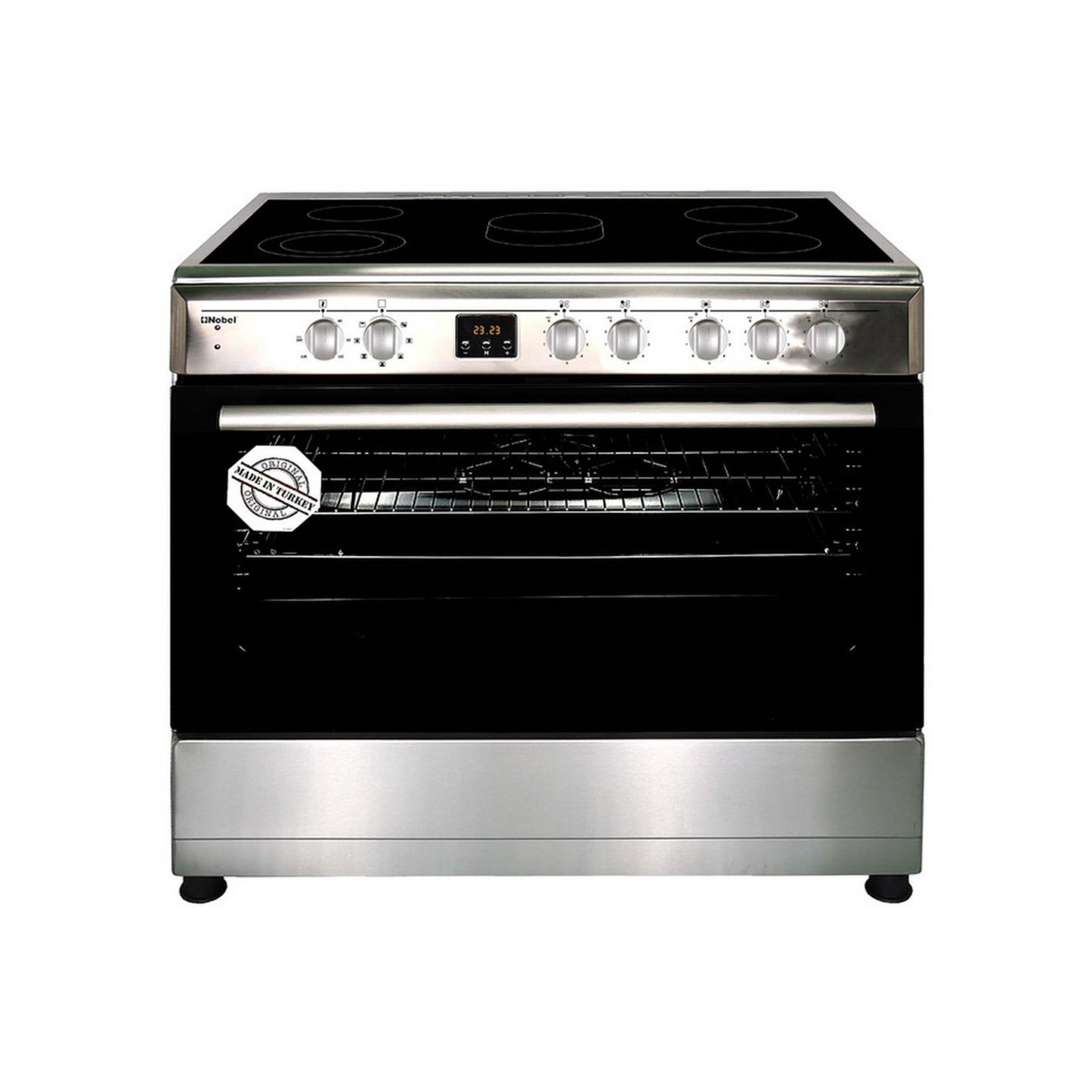 Nobel 90x60 Ceramic 5 Burner Cooking Range, NGC90VTC