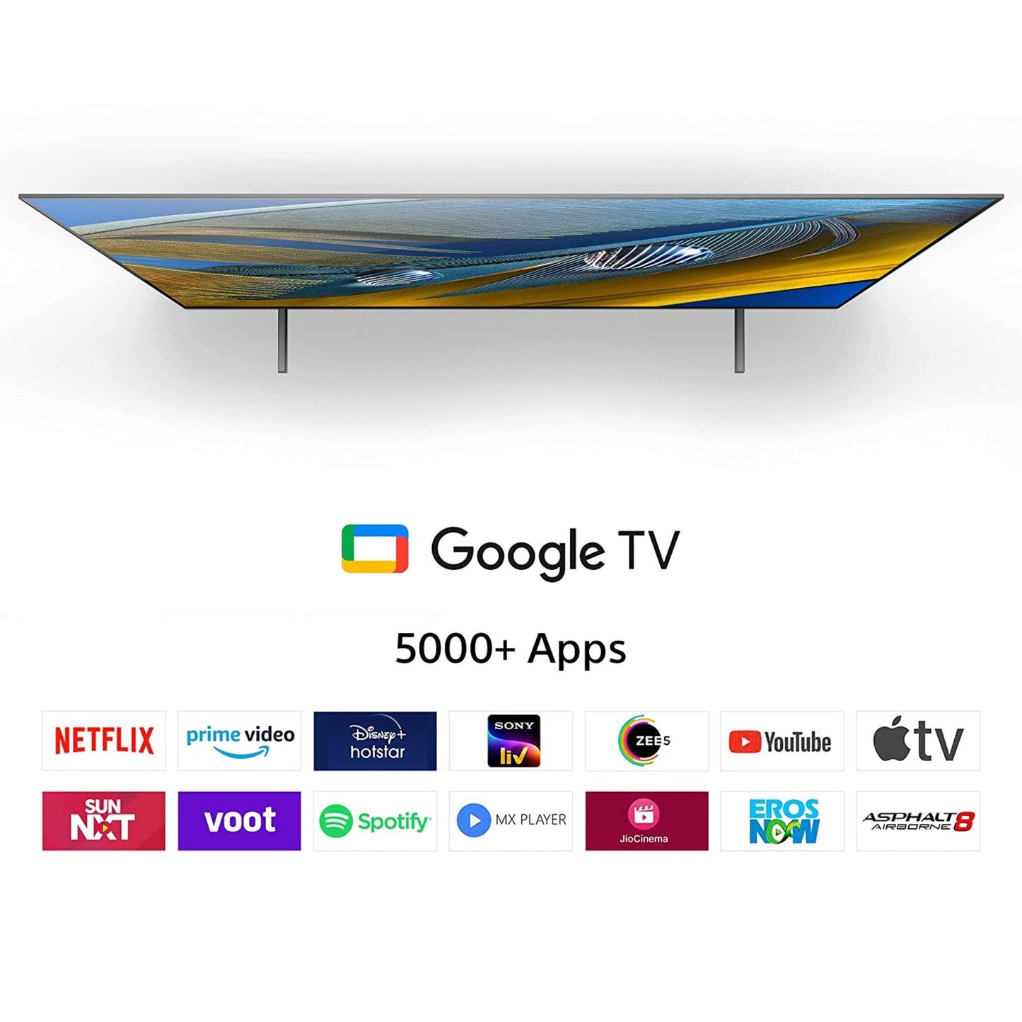 Sony 77 inch Android Smart OLED TV, 77A80K