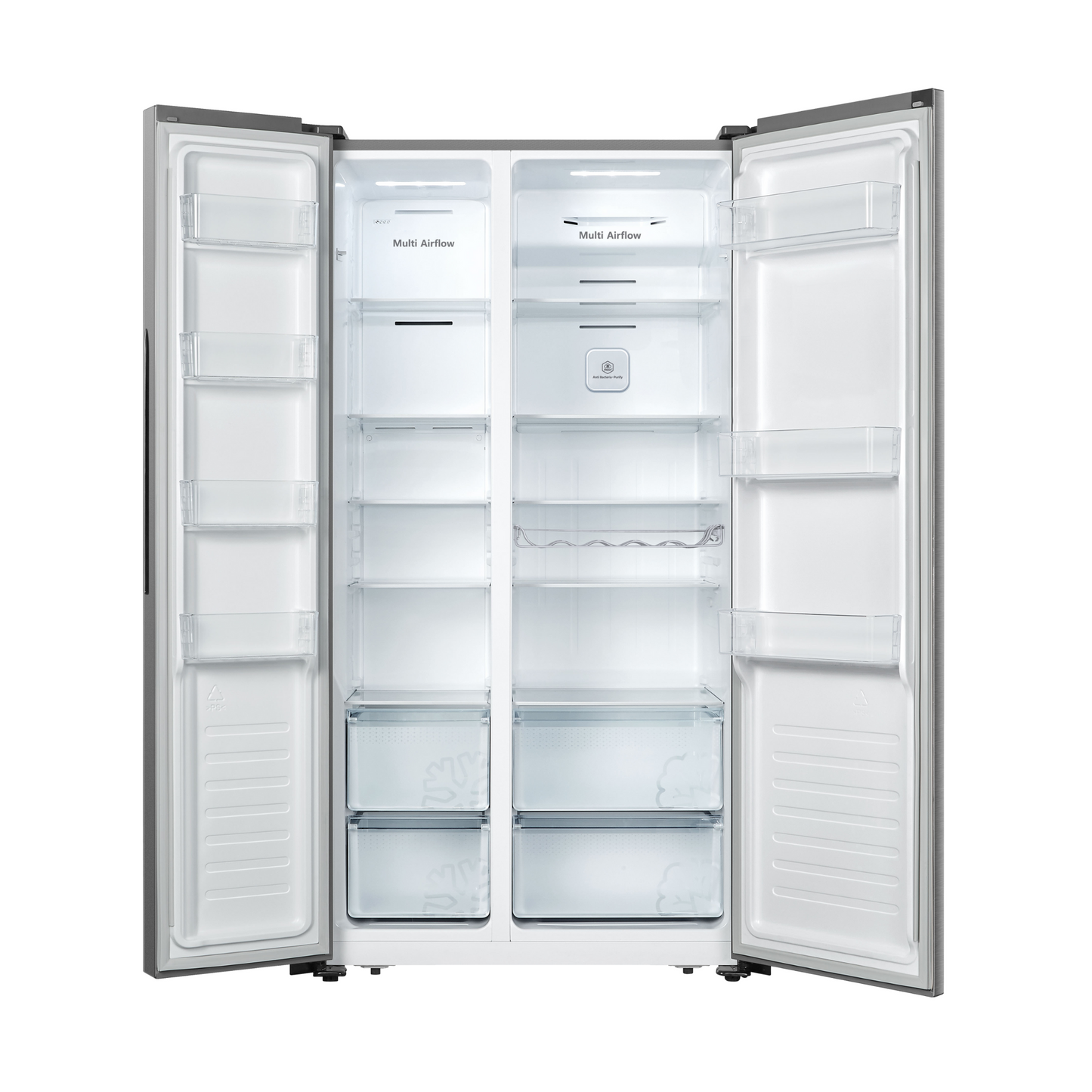 Hisense 670L Side by Side Refrigerator, RS670N4ASU