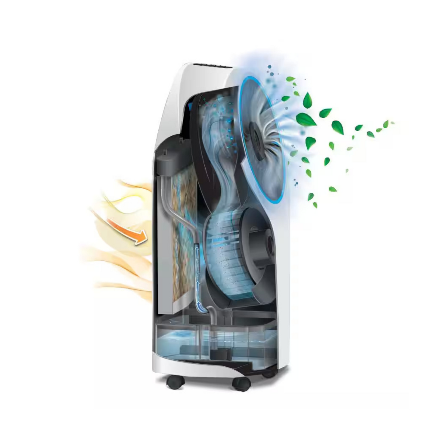 Delonghi Evaporative Cooler, EV250.BK