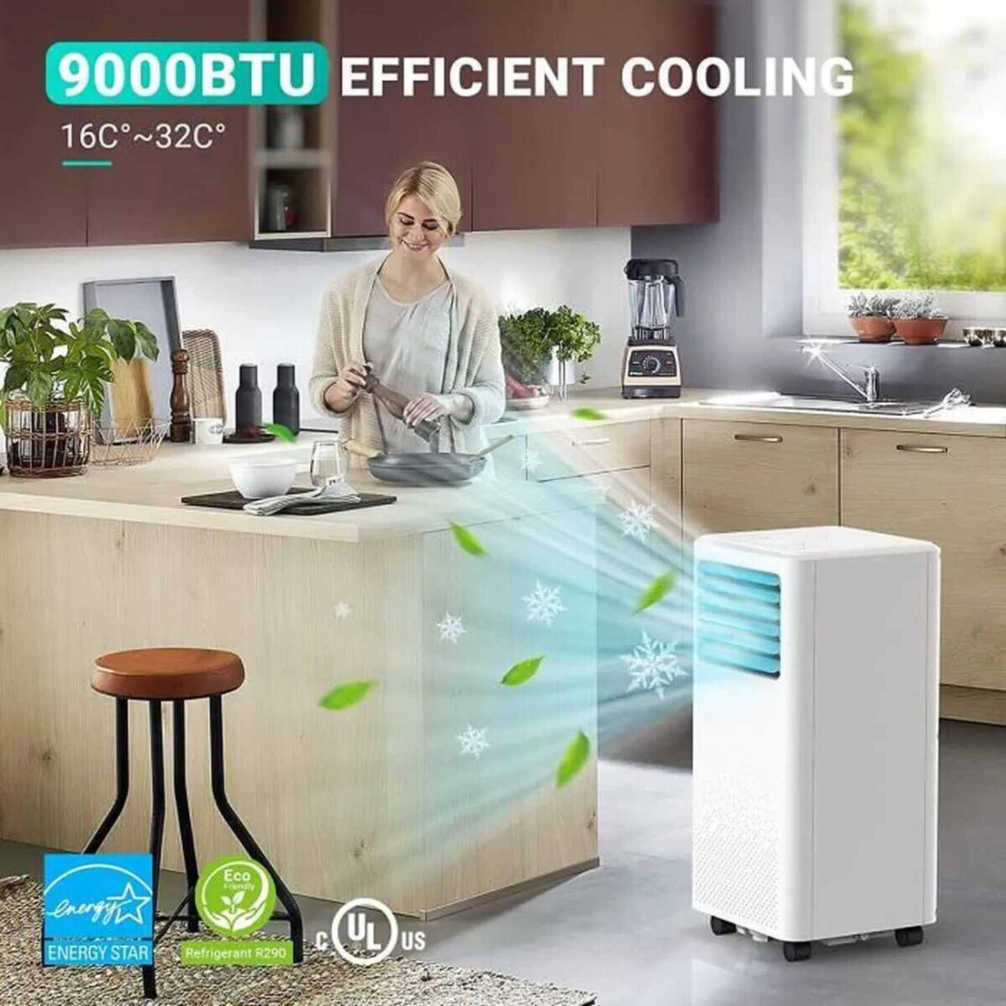 Dalmo 3in 1 Mobile Air Conditioner
