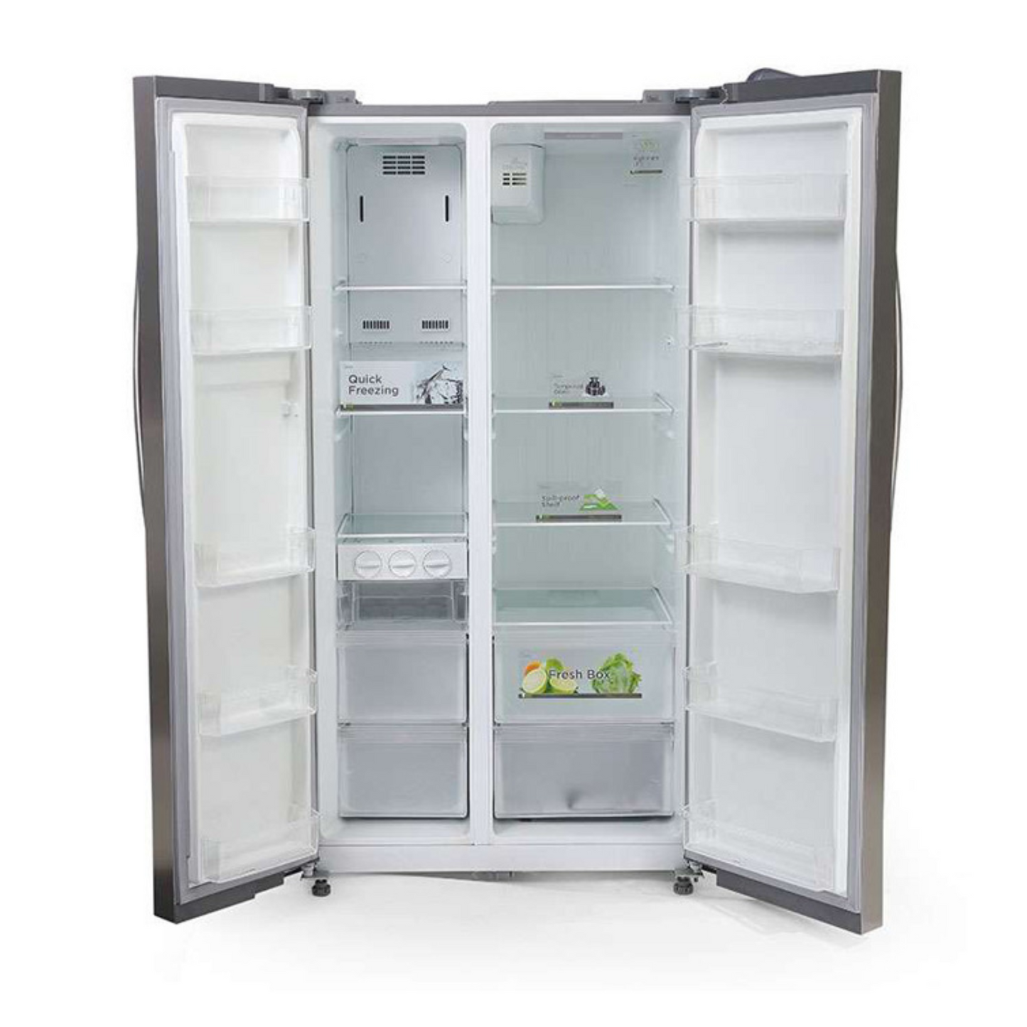 Midea 690L Side by Side Refrigerator, HC689WENS