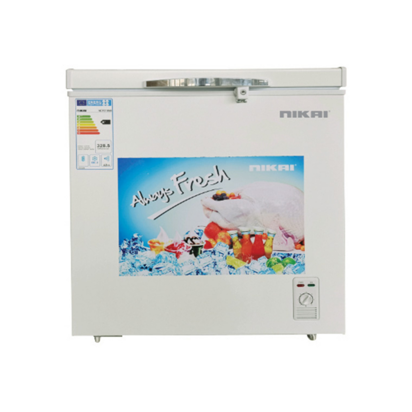 Nikai 160L Chest Freezer, NCF160NB