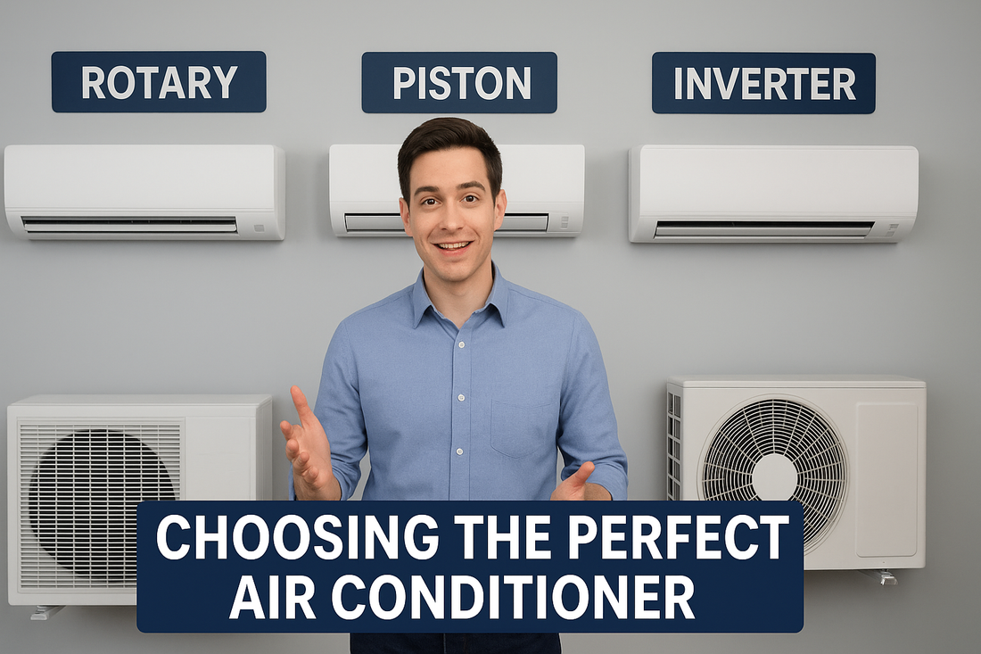 Choosing the Perfect Air Conditioner: Rotary, Piston, or Inverter? A Complete Guide for Your Cooling Needs