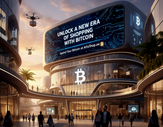 Unlock a New Era of Shopping: Spend Your Bitcoin at AlfaShop.ae 🎀🎀