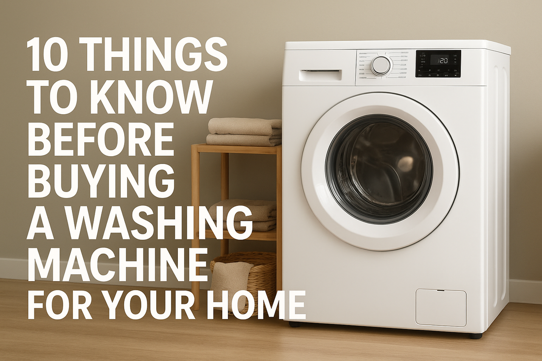 10 Things to Know Before Buying a Washing Machine for Your Home
