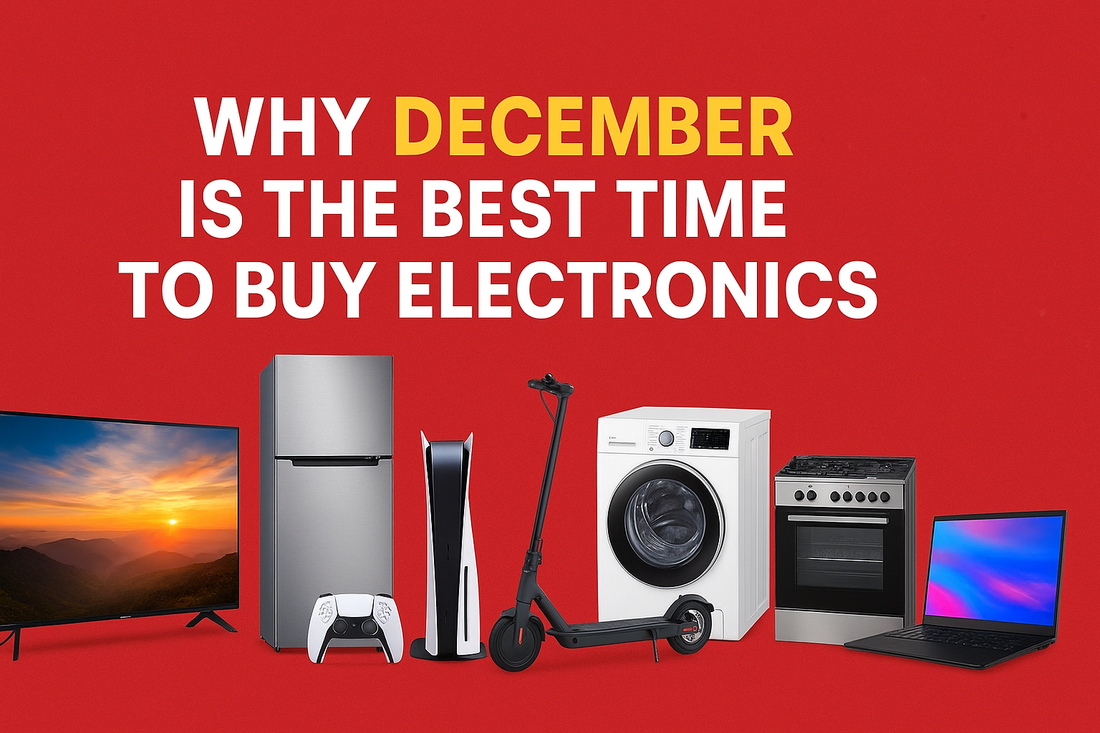 Why December Is the Best Time to Buy Electronics: TVs, Refrigerators, PlayStations, Scooters, Laptops & More