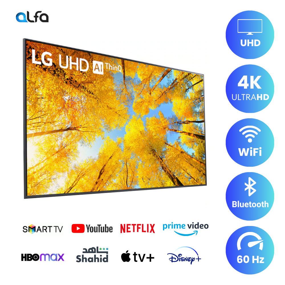 LG 55 inch Smart TV - 4K, 55UN73