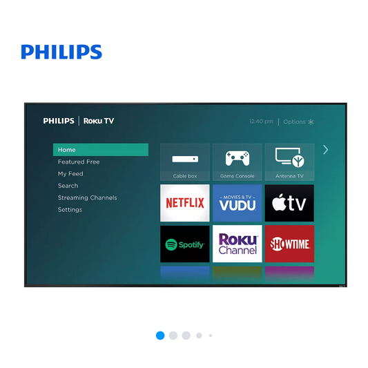 Philips 65 inch Smart Roku TV - 4K