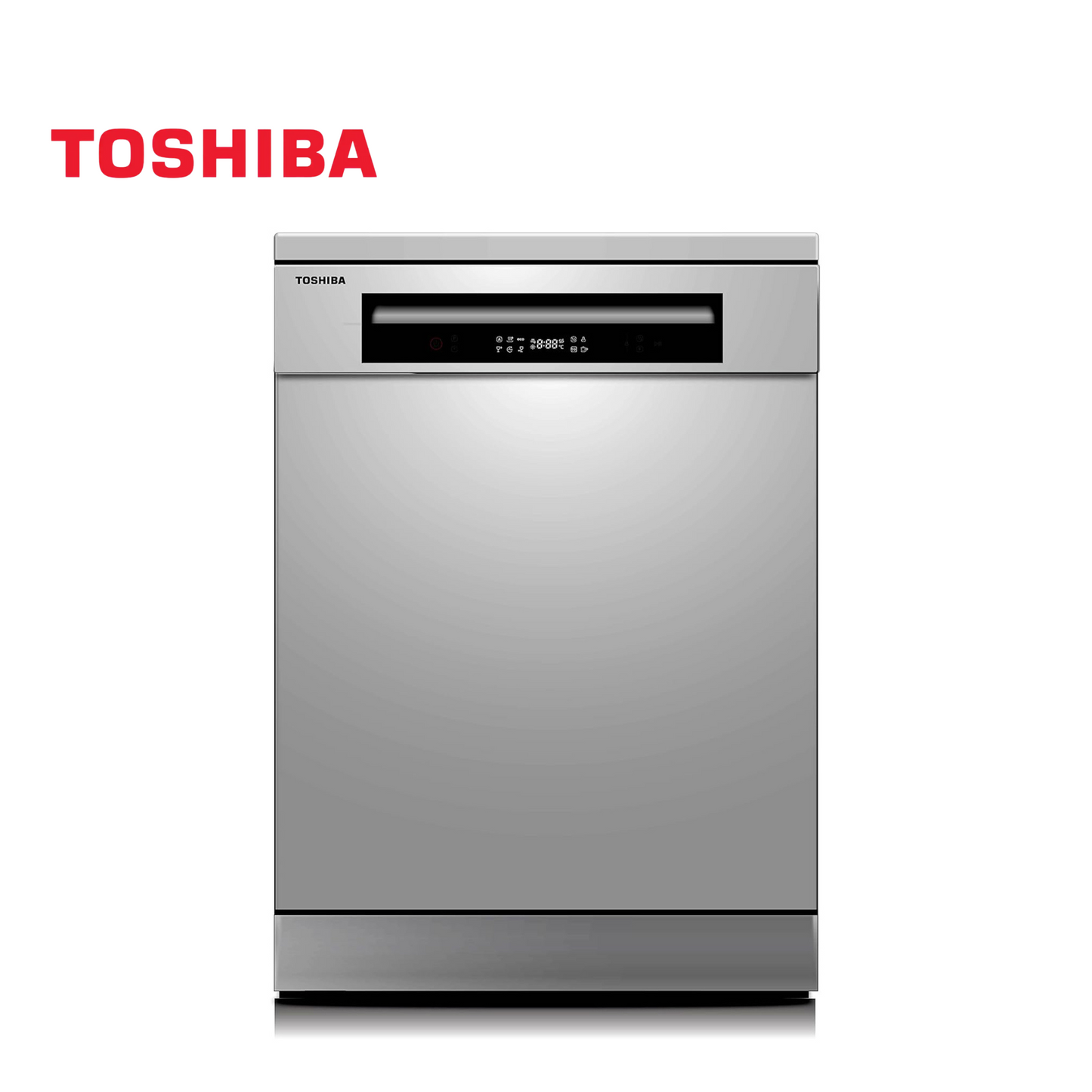 Toshiba 14 Place Setting 6 Programs Dishwasher, DW-14F1MED (S)