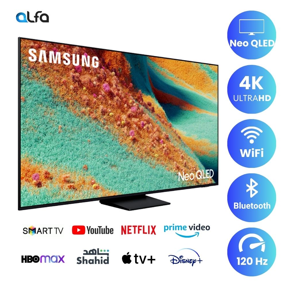 Samsung 85 inch Smart Neo QLED TV - 4K, 85QN85F