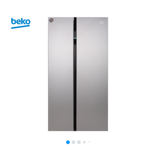 Beko 631L Side by Side Refrigerator, GN163120IZIE