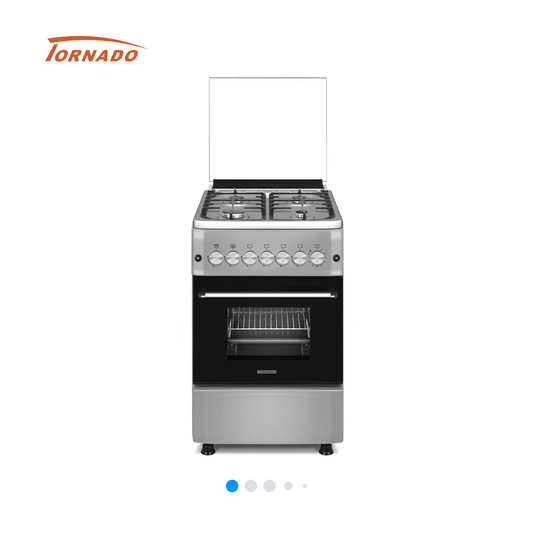Tornado 50x55Cm Freestanding Cooker, 5T40BBS2W01AE