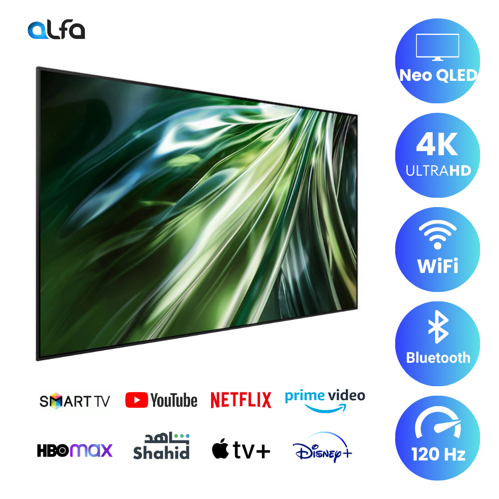 Samsung 43 inch Smart Neo QLED TV - 4K, 43QN90D