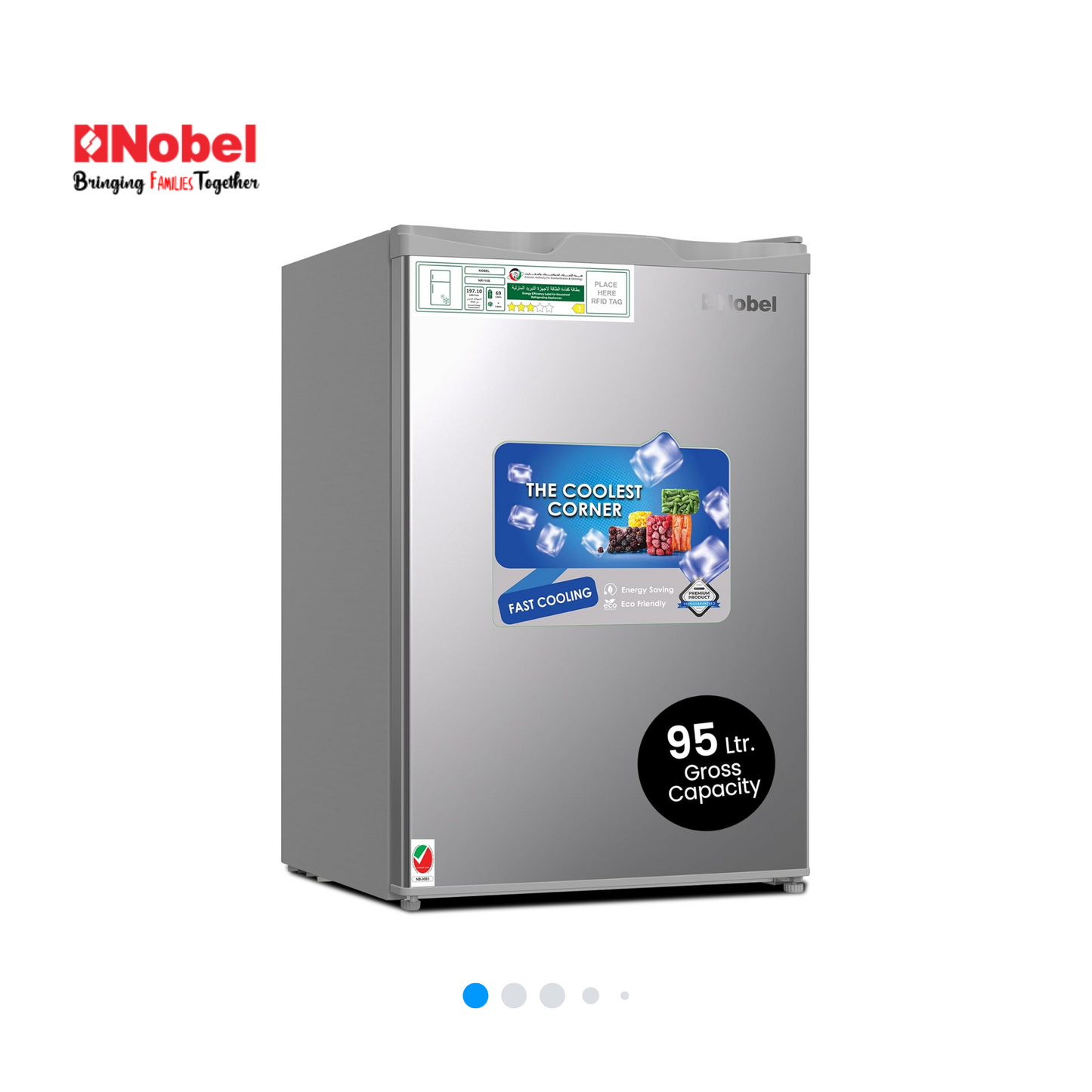 Nobel 110L Single Door Refrigerator, NR110S