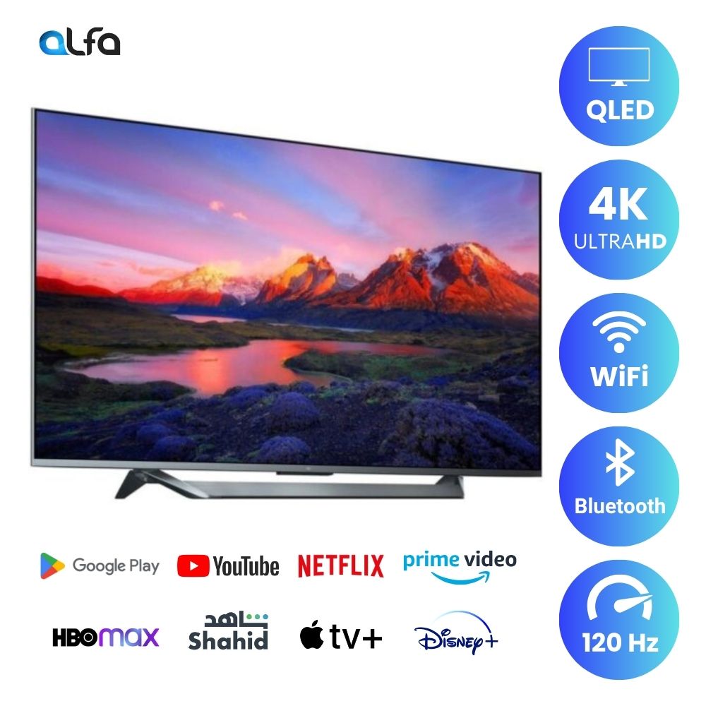 Xiaomi 75 inch Android Smart QLED TV - 4K - 120Hz, 75Q1