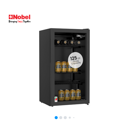 Nobel 125L Single Glass Door Chiller, NBC125RH