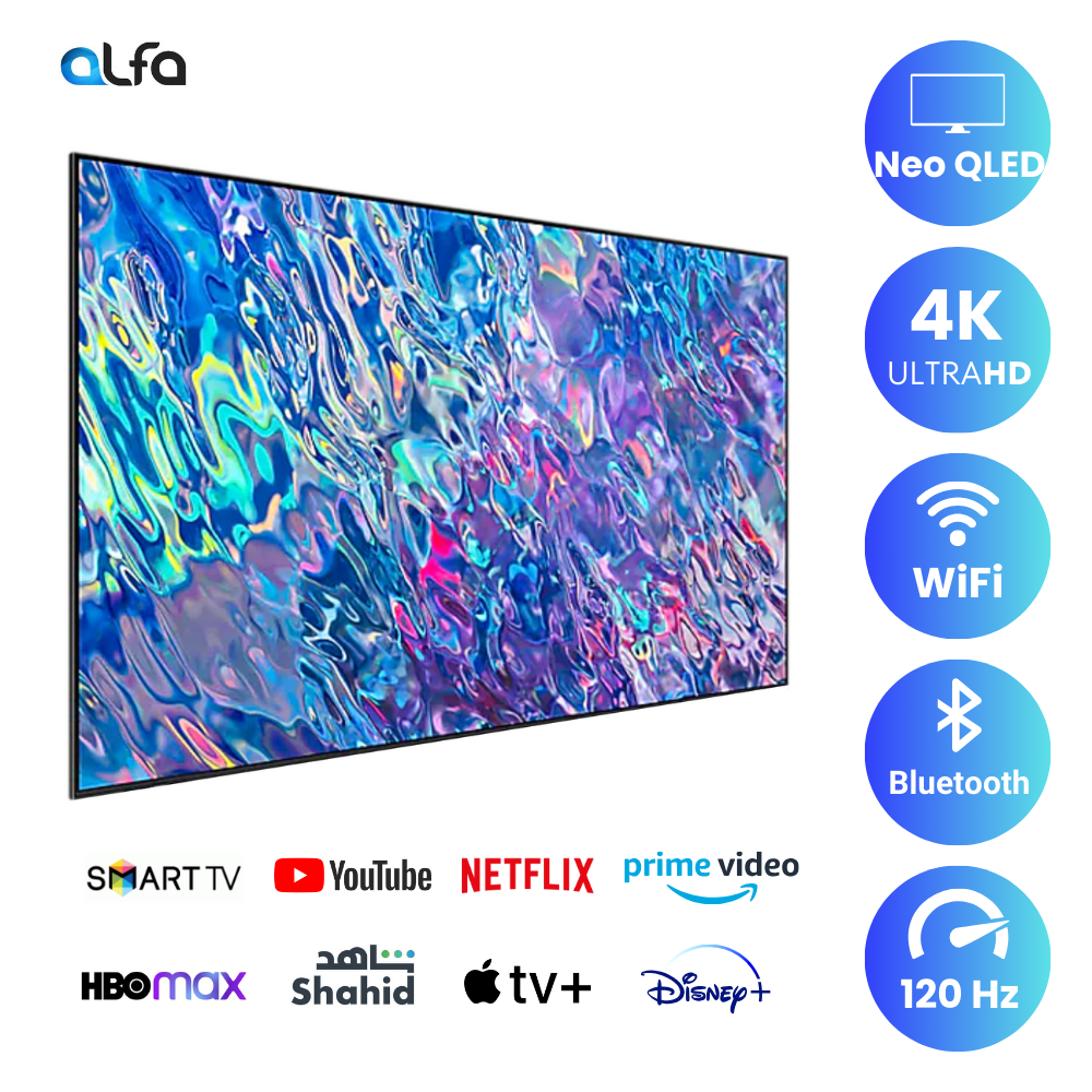 Samsung 55 inch Smart Neo QLED TV - 4K, 55QN85B
