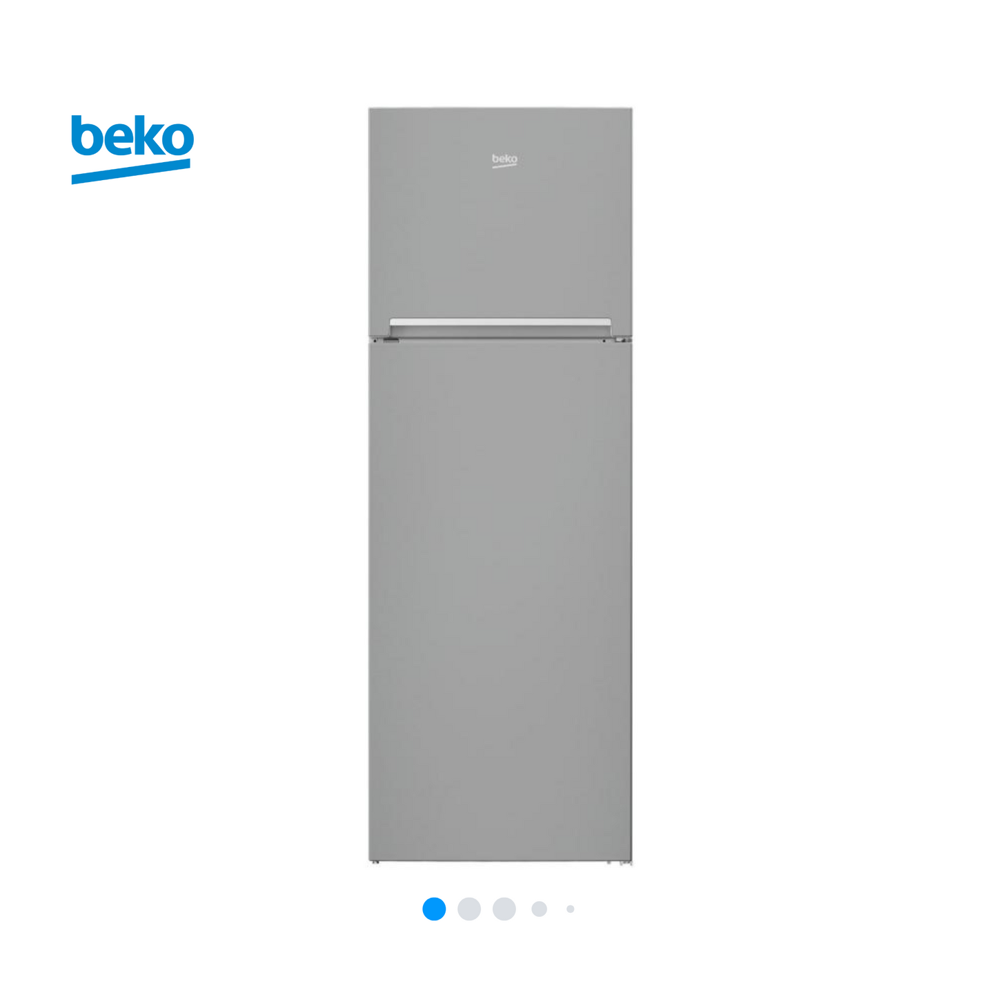 Beko 350L Double Door Refrigerator, RDNE350K20X