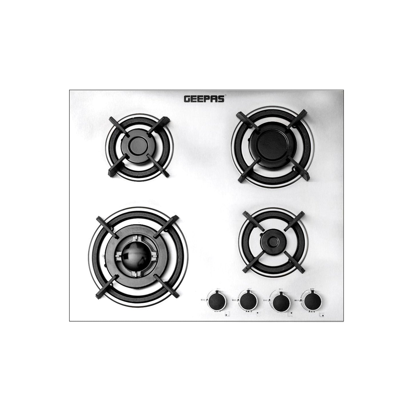 Geepas 2 in 1 Built in Gas Hob, GGC31026