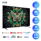 TCL 75 inch Android Smart QLED Mini LED TV - 4K - 144Hz, 75C6K