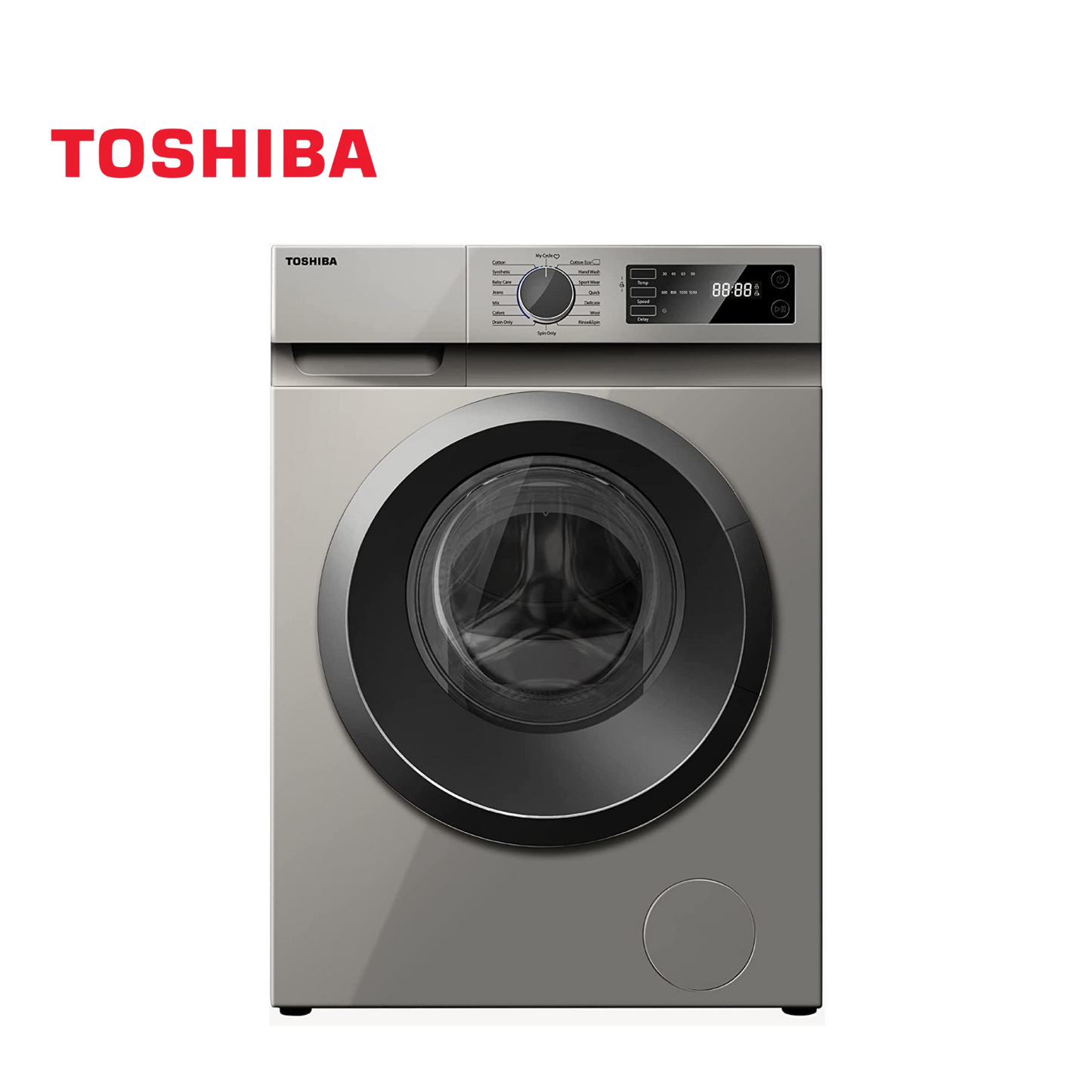 Toshiba 8/5KG Washer and Dryer, TWD-BK90S2A (WK)