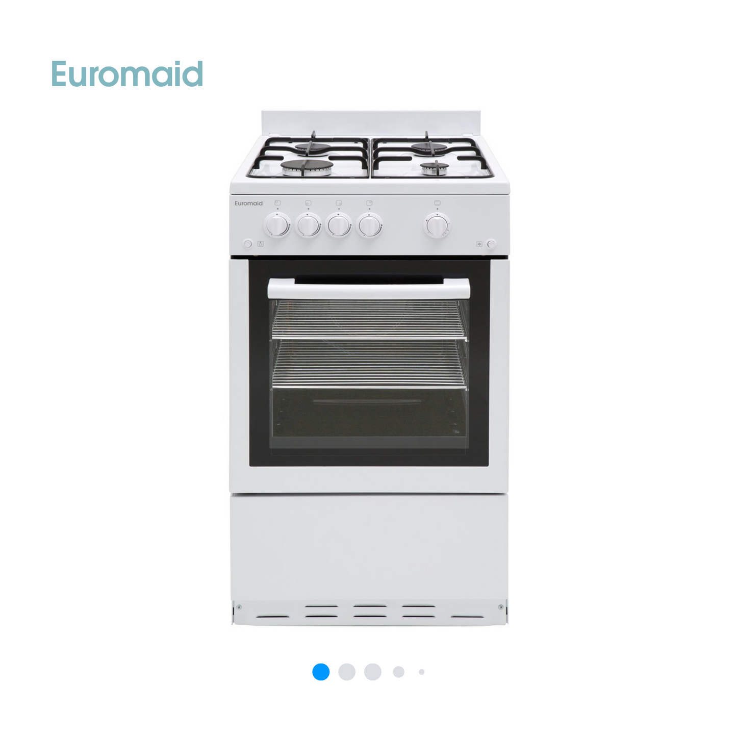 Euromaid 50X60Cm 4 Burner Cooking Range, GGFW50NG