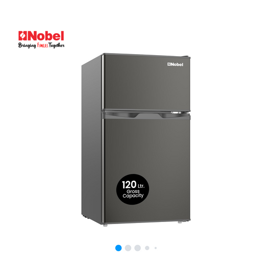Nobel 120L Double Door Refrigerator, NR120S