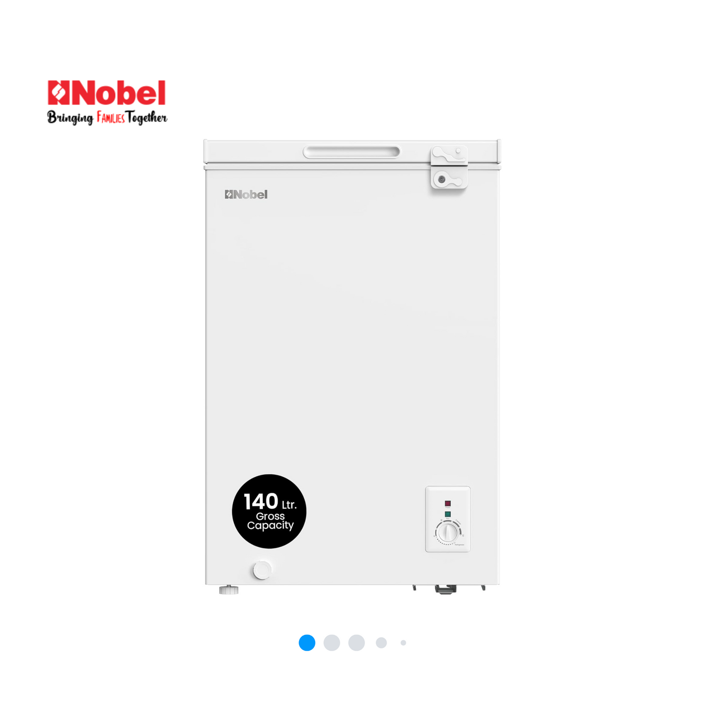 Nobel 145L Single Door Chest Freezer, NCF145