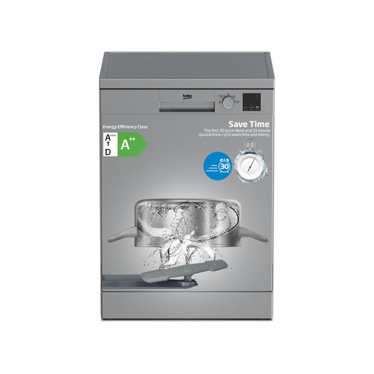 Beko 14 Place Free Standing Dishwasher, DVN04X20S