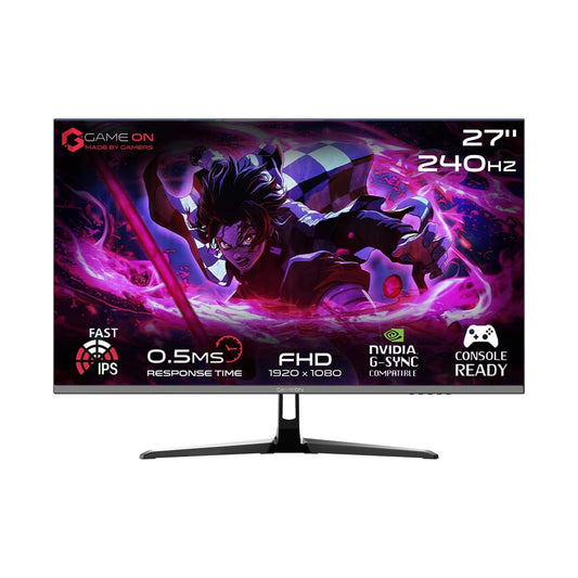 Gameon 27 inch FHD IPS Gaming Monitor - 240Hz, GOESP27240IPS