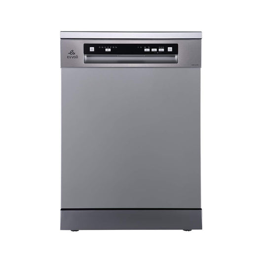 Evvoli 7 programs 14 Place Setting Freestanding Dishwasher, EVDW-143MS