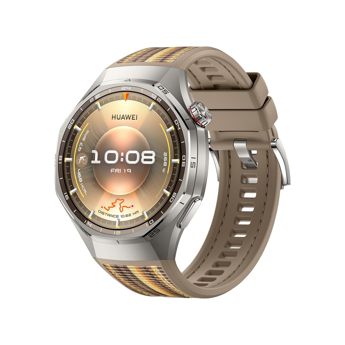 Huawei Smart Watch GT 6 Pro - Brown, ATM-B29
