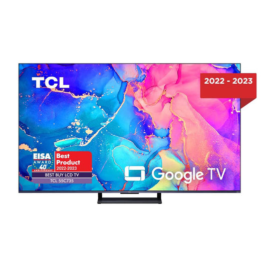 TCL 55 inch Smart QLED TV - 4K, 55C735