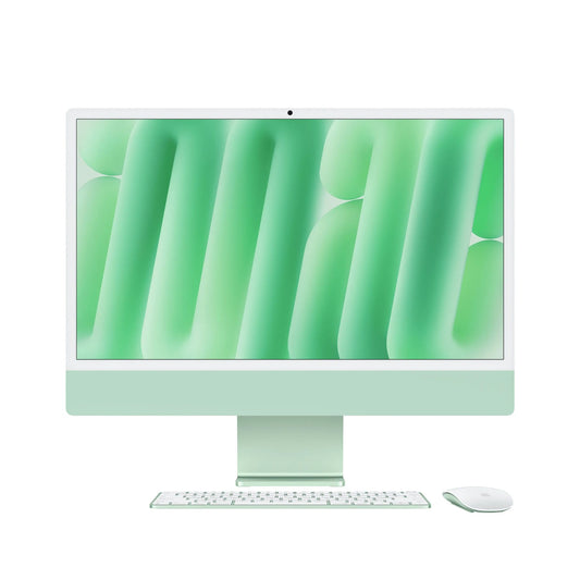 Apple iMac (24-inch, Apple M1 chip with 8‑core CPU and 8‑core GPU, 8GB RAM, 512GB) - Green