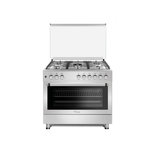 Super General 90X60 Cm 5 Burner Cooking Range with Turbo Fan, SGC9607FSHGF