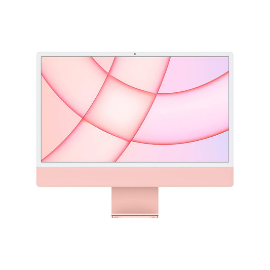 Apple iMac (24-inch, Apple M1 chip with 8‑core CPU and 8‑core GPU, 8GB RAM, 256GB) - Red