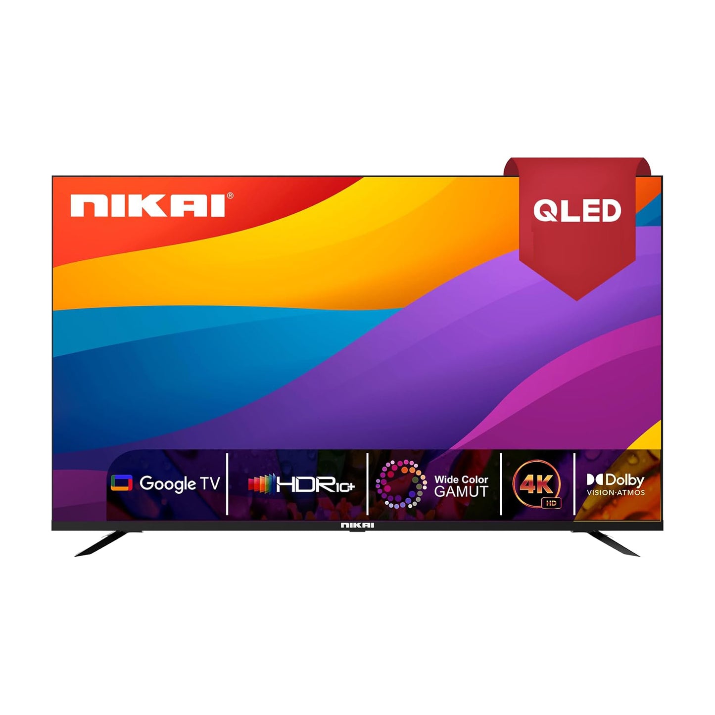 Nikai 55 inch Android Smart QLED TV - 4K, NPROG55QLED